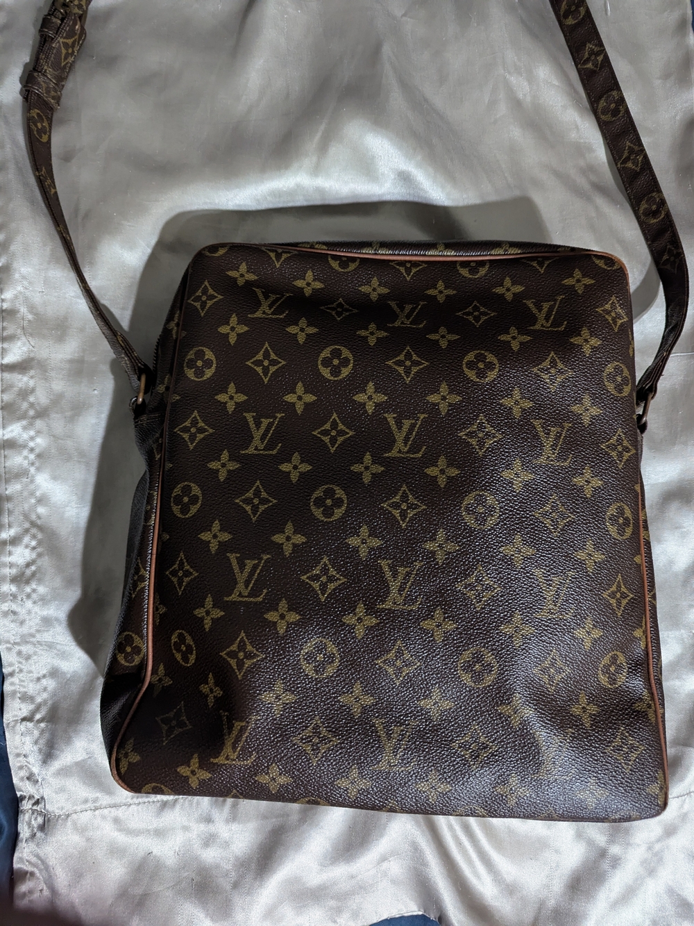 Louis Vuitton Brown Marceau GM Monogram Crossbody Bag